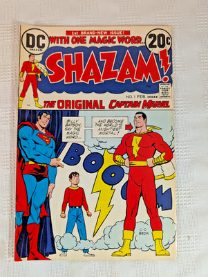 Shazam! #1 (DC Comics February 1973) VF @8.0 A copy