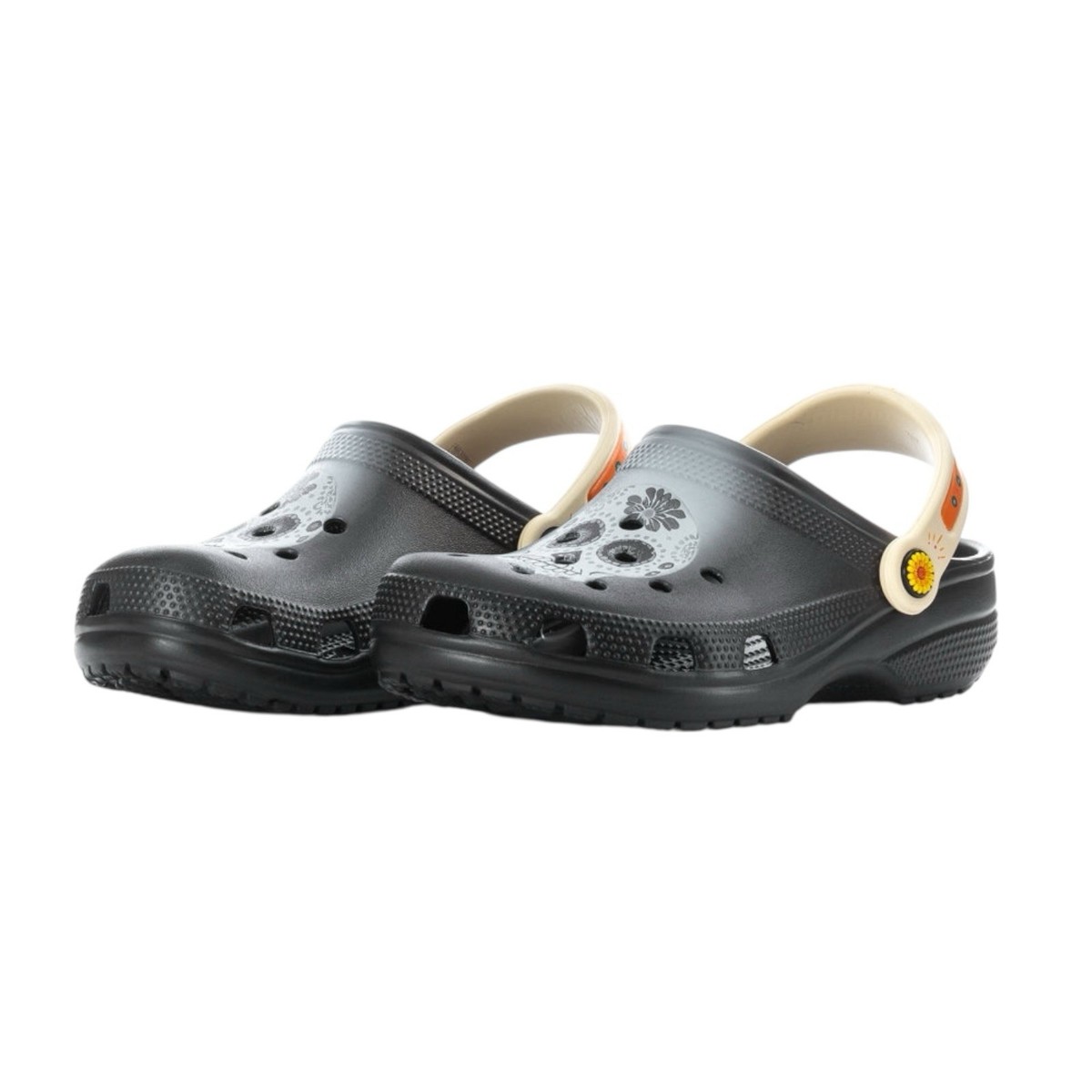 Crocs Classic Day Of The Dead Clogs Mens 4 / Womens 6 Dia de