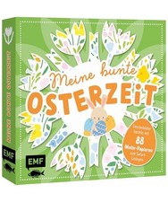 Bastelblock: Meine bunte Osterzeit: Fensterbilder basteln mit 88 Motiv-Papieren 