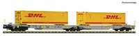 Fleischmann 6660069, Doppeltaschen-Gelenkwagen Dhl, Aae, Neu & Ovp, N