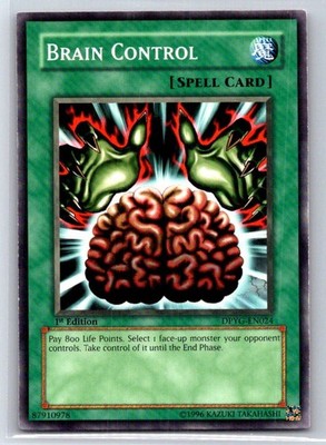 Brain Control SD7-EN024 Structure Deck: Invincible Fortress Yu-Gi-Oh LP