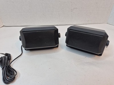 2 Generic Kenwood KES-3(S) External Two Way Radio Speakers 