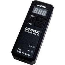 PMI CRMX Wireless DMX Control Receiver for SmokeNINJA Pro Fog Machine, Black