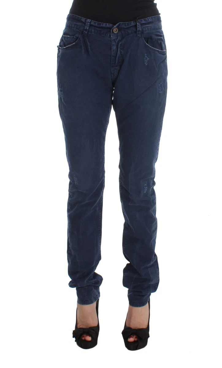 Jean Slim Femme C'N'C Costume National Gris Délavé – Taille 26 (IT 40)