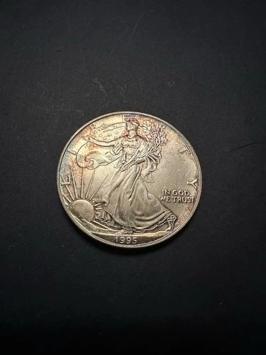 1 - 1995 American Eagle Walking Liberty Silver - Uncirculated $1 Dollar Coin 1oz