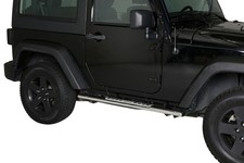 Schwellerrohre Design für JEEP Wrangler JK 3 Türer 2011> Edelstahl mit TÜV
