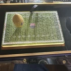 2025 Chad 1 oz Silver Gold Gild Football Shaped w/ Field Display