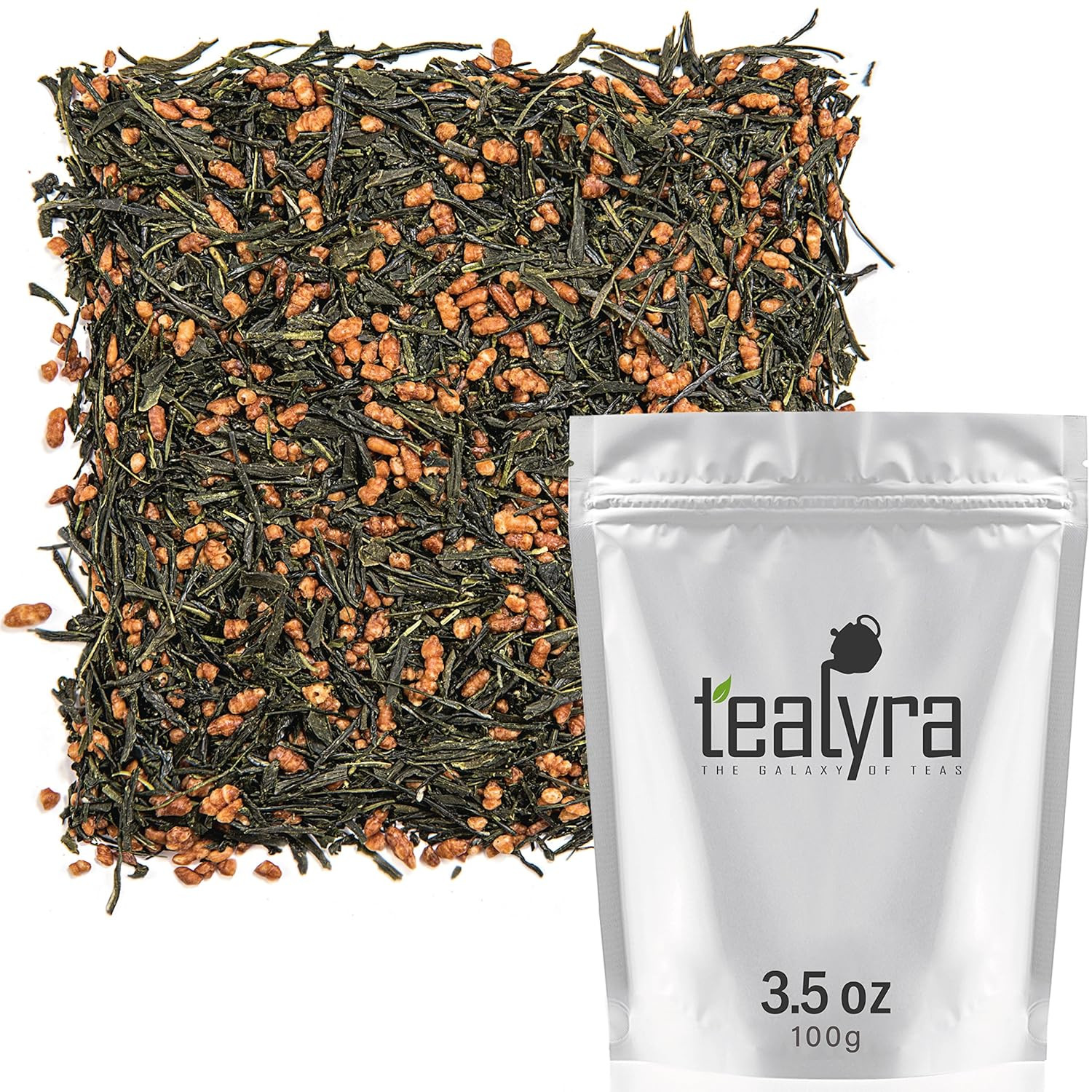 - Genmaicha Green Tea With Brown