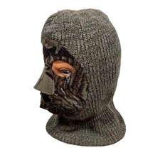 VTG Realtree Camo Knit Full Face Ski Mask Hunting Face Cover Balaclava OSFM