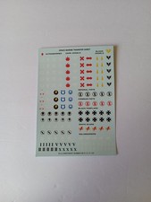 Warhammer 40K Space Marine Transfer Sheet Complete 