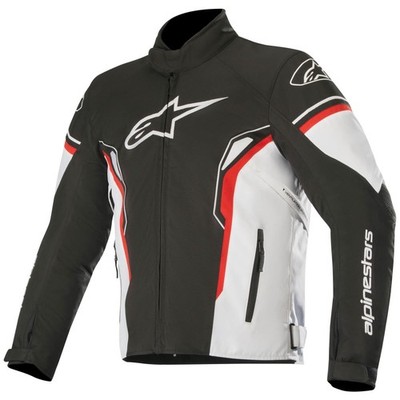 Alpinestars T-SP-1 WP Herren wasserdichte Textiljacke - schwarz weiß rot