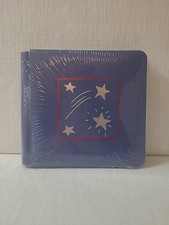 Creative Memories 7" x 7" Blue Shining Star Scrapbook Album New