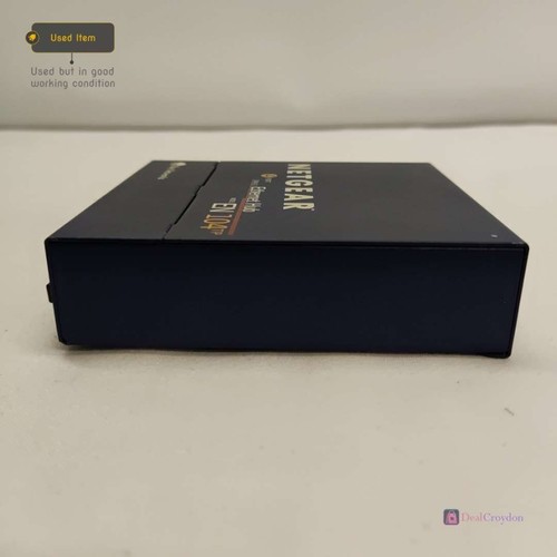NETGEAR EN104TP 4 PORTS 10 BASE-T ETHERNET NETWORK HUB AVEC PSU - Photo 4/6