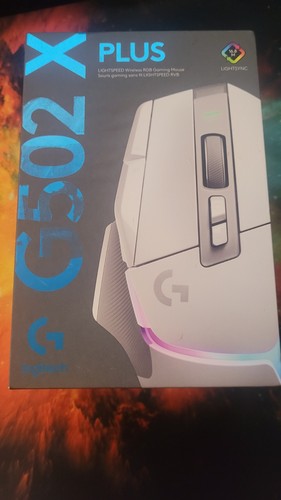 Logitech G502 X PLUS Wireless Gaming Mouse - White open box