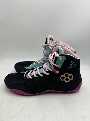 Rudis JB1 Men's Wrestling Shoes Jordan Burroughs Miami Size 9.5 Elite High Top