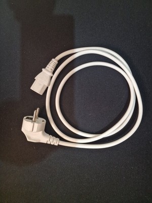Kaltgerätekabel Netzkabel 1,4 m LG 10 A 250V  Schutzkontakt 90°-C13 180°