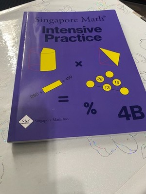 Singapore Math Intensive Practice Workbook 4B