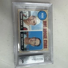 1968  Topps Johnny Bench  RC HOF   BGS 6 EX/NM  WELL CENTERED   TNE/THE ERROR
