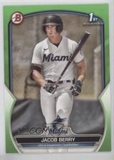 2023 Bowman Prospects Neon Green 270/399 Jacob Berry #BP-108 0o3x
