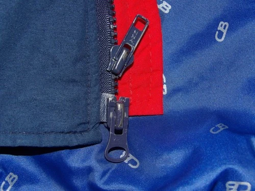 VINTAGE 1985 "McLAREN NORTH AMERICA" EMBROIDERED JACKET! CB SPORTS! RED & NAVY S image 11