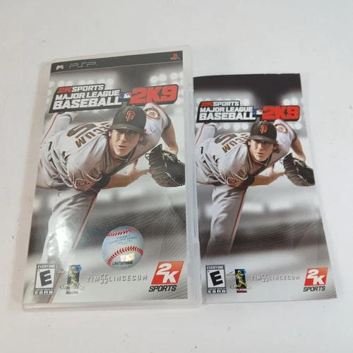 Major League Baseball 2K9 Sony PlayStation Portable PSP Game Tested & Complete