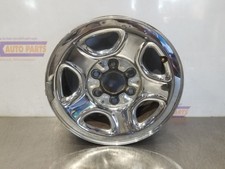 03 2003 Gmc Sierra 1500 16x6-12 Road Wheel 6 Lug Steel 5 Spokes Chrome