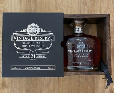 2013 Teeling - Vintage Reserve Silver Bottling 21 Year Old Whiskey - in OVP