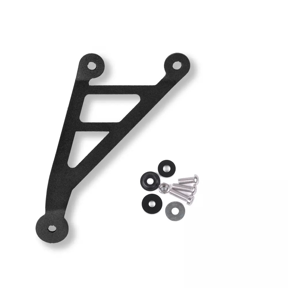Support de pot d'échappement de piste pour Suzuki GSXR1000 en acier noir