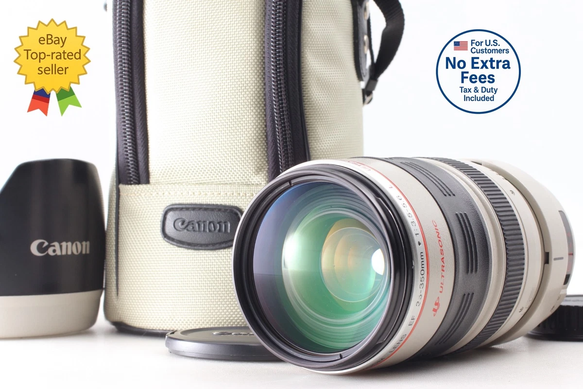 Canon EF Camera Lenses 35-350mm Focal f/3.5-5.6 Maximum Aperture