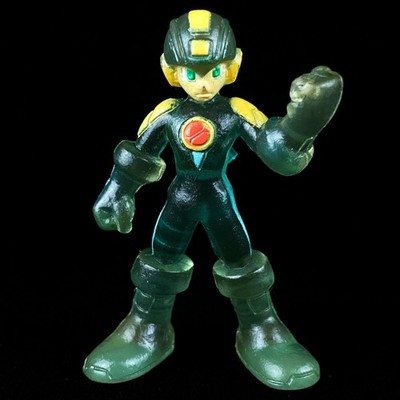 Vintage Bandai Mega Man Battle Network MegaMan.EXE Clear Full Color Mini Figure