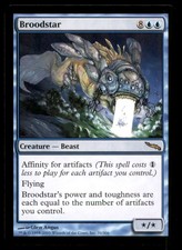 MTG Broodstar LP Light Play Mirrodin [5437]