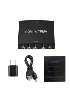 HDMI to Component Converter, HDMI to YPbPr Adapter Support 1080P/720p , VCD, ...