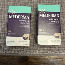 Two Mederma Advanced Scar Gel Triple Action Formula 0.7oz (20g) Tube, Exp. 10/24