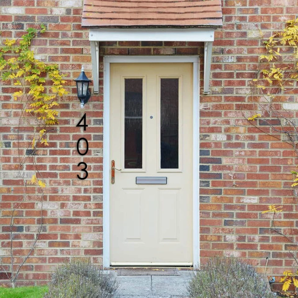 Números de casa flotantes de 8 pulgadas, números de dirección para casas número para exterior... Foto 2 de 4