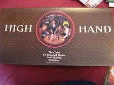 VINTAGE BOARD GAME  HIGH HAND   1984  COMPLETE 9-ADULT BOYS & GIRLS  KOPLOW