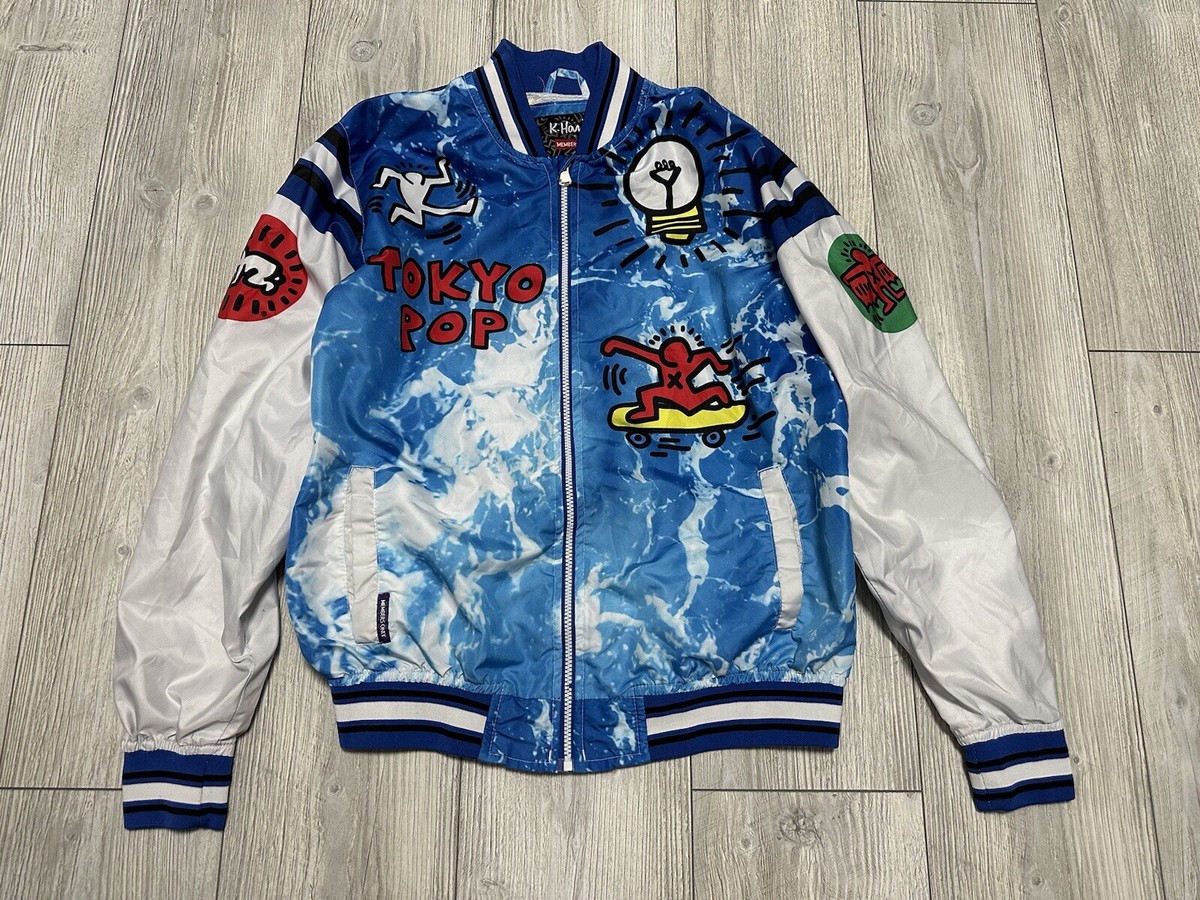 Vintage K. HARING X Members Only Jacket Tokyo pop | eBay Vintage K. HARING X Members Only Jacket Tokyo pop | eBay
