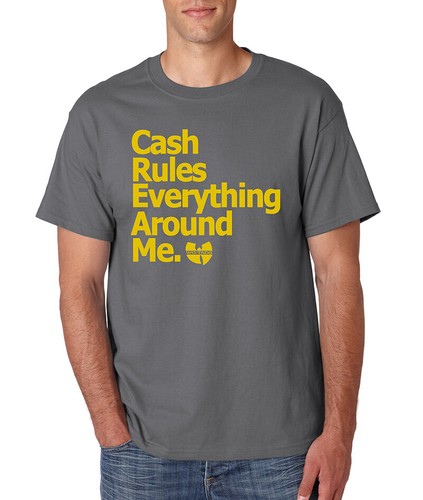 Camiseta Wu Tang Clan REGLAS DE EFECTIVO Retro Hip Hop 46 Chambers Method Ghostface Camiseta - Imagen 4 de 11