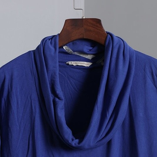 Soft Surroundings Layered Cowl Neck Drape Blouse M L XL 2X 3X Asymmetric Top - Picture 6 of 17