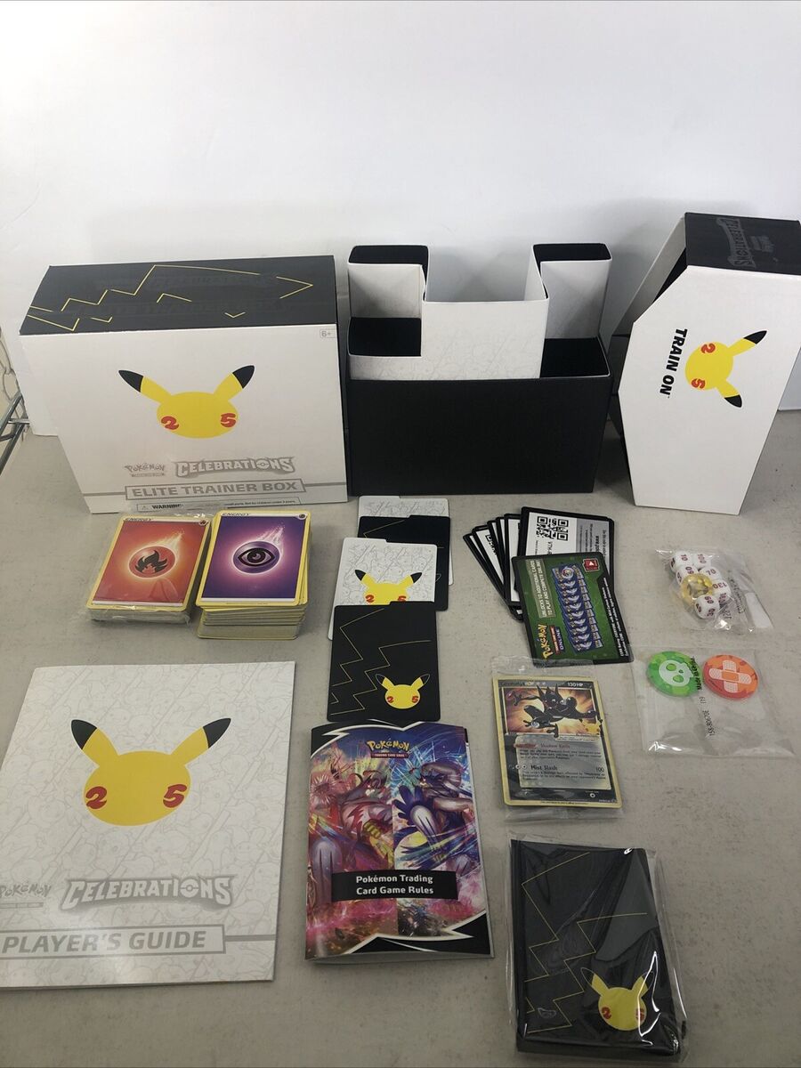 Pokémon TCG: 25th Anniversary CELEBRATIONS Elite Trainer Box Pokémon TCG: 25th Anniversary CELEBRATIONS Elite Trainer Box