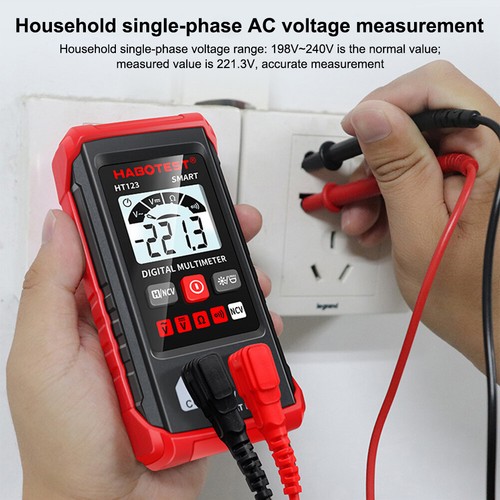 Automatic Digital Multimeter Smart Electrical Tester Non-Contact Voltage Tester - Picture 5 of 21