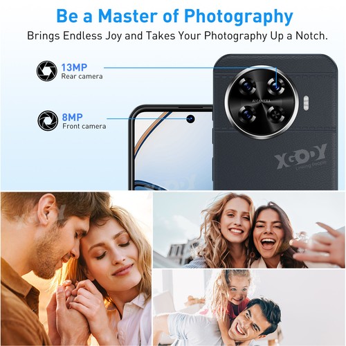 2024 New Android Factory Unlocked Cell Phone Cheap Smartphone 4G Quad Core 2 SIM - Picture 48 of 62