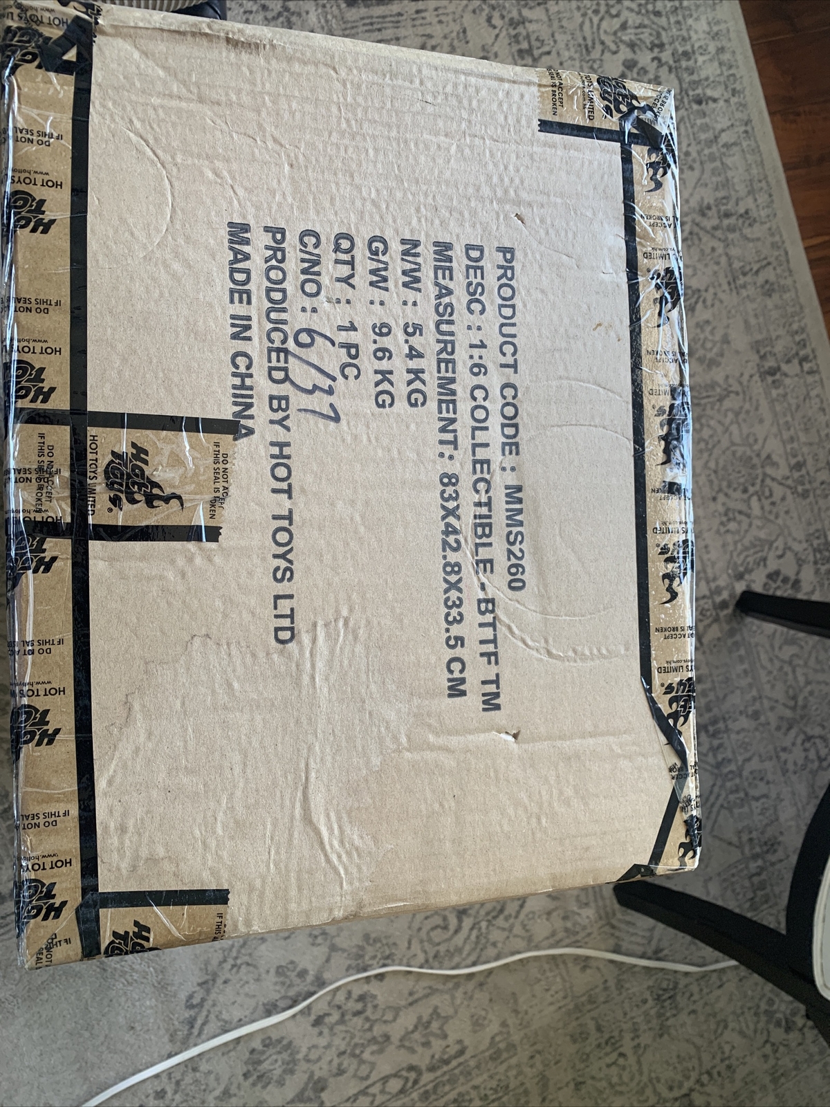 MMS 260 BACK TO THE FUTURE TIME MACHINE HOT TOYS eBay