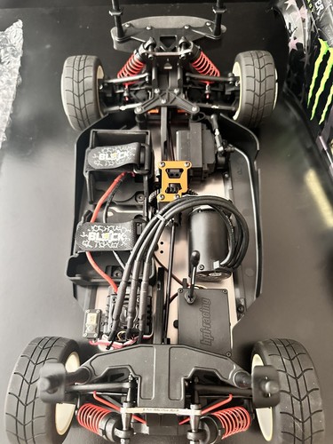 HPI KEN BLOCK WR8 FLUX GYMKHANA DUBAI Ford Fiesta RALLY 1/8 NEW NEVER RUN Rare - Picture 14 of 18