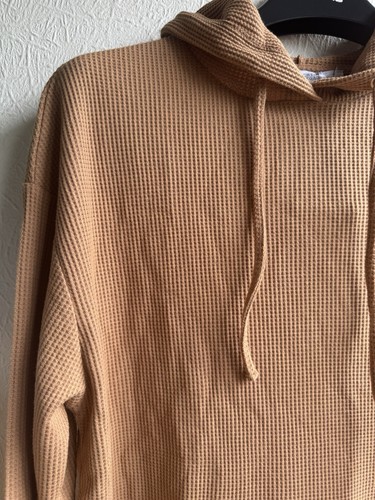Michelle Keegan Textured Joggers Lounge Wear Jumper Tracksuit Set UK 10 Caramel - Picture 6 of 11