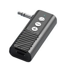 3.5mm Jack Aux 5.3 Transmitter Receiver Adapter Audio 3-in-1 Wireless Bluetooth
