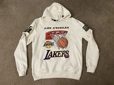 Pro Standard NBA Los Angeles Lakers Graphic 17x Champs Hoodie Men’s Size M New