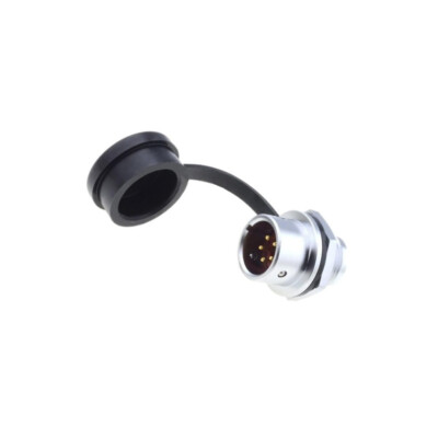 SF1212/P5 Buchse männlich SF12 PIN: 5 IP67 5A Löten 180V 0,75mm2 WEIPU