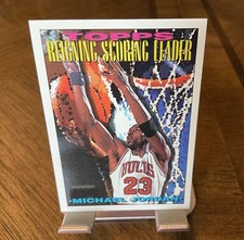1994 Topps Reigning Scoring Leader Michael Jordan #384 Chicago Bulls