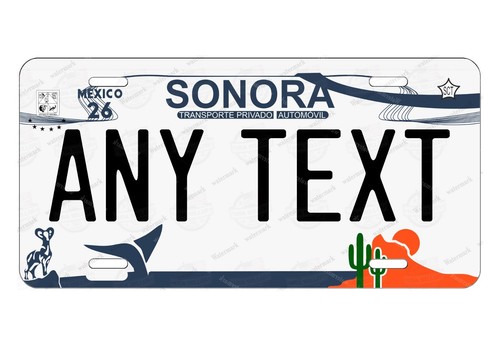 Mexico Any State Customized License Plate Novelty Auto Car ATV Bike Moped Gift - Picture 61 of 73