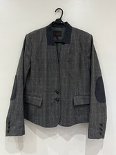 Great Plains Women's Plaid Wool Blend Blazer Jacket (size: L)